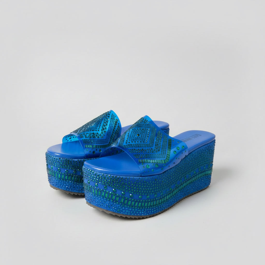 Royal Blue Glow Platform