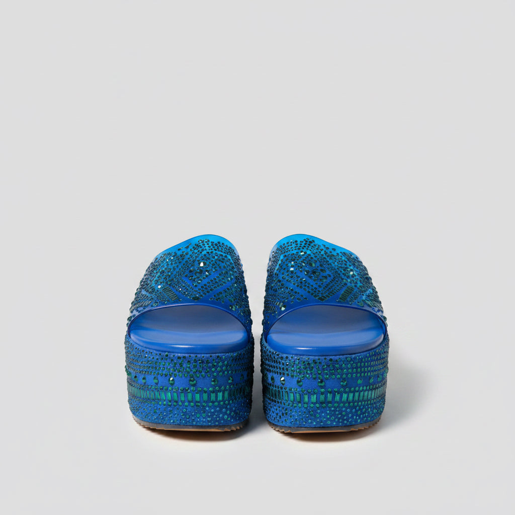 Royal Blue Glow Platform