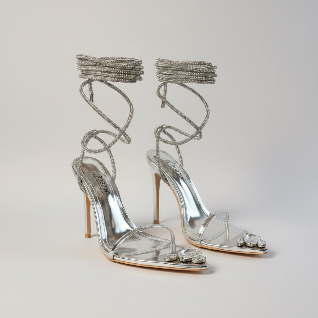 Crystal Cascade Heel