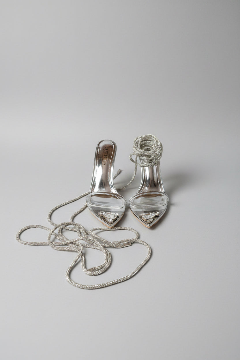 Crystal Cascade Heel