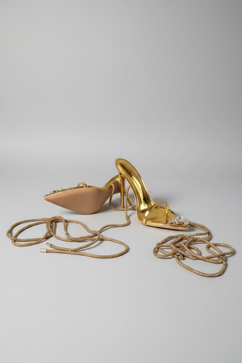 Crystal Cascade Heel